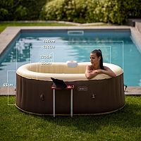 Vířivka EASE.ZONE oválná 2 místná samonafukovací vířivka