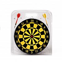 Acra terč na šipky 10" W3021DB, kovový rám, 2 šipky