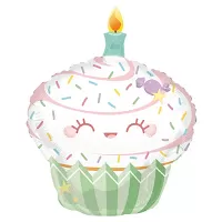 Fóliový balónek Narozeninový Cupcake 88 cm