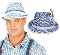 Klobouk s peřím Oktoberfest