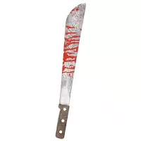 Halloweenská krvavá mačeta