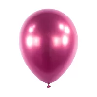 Dekorační chromový balonek Růžový 30 cm