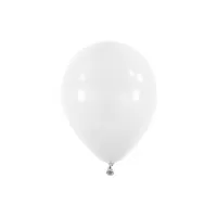 Dekorační balonky Bílé 13 cm - 100 ks D01