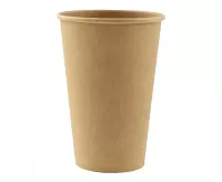 Papírové kelímky Kraft 375 ml - 6 ks