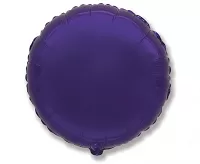Foliový balonek kruh fialový 45 cm