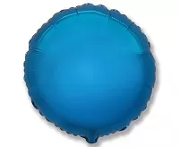 Foliový balonek kruh modrý 45 cm
