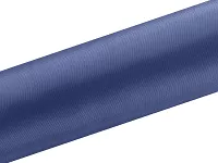 Satén v roli úzký Tmavě modrý 16 cm x 9 m