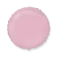 Foliový balonek kruh baby pink 46 cm