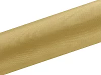 Satén v roli široký Zlatý 36 cm x 9 m