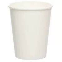Papírové kelímky bílé 8 ks