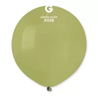 Balónek 48cm/19" #098 olivový 50 ks