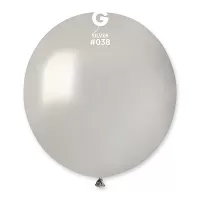 Balónek GM40 #38 stříbrný (100cm, 40")