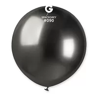 Balónek 48cm/19" #090 SHINY vesmírný šedý