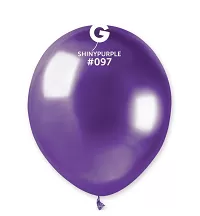 Balónek SHINY 13cm/5" #097 fialový 100 ks