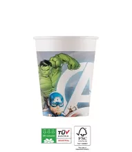 Papírové kelímky Avengers 8 ks EKO