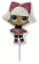 Fóliový balónek MINI LOL DIVA 35cm