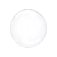Dekorační bublina průhledná 25 cm
