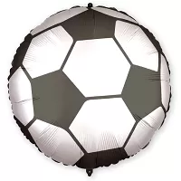 Fóliový balónek kruh Fotbalový míč 46cm