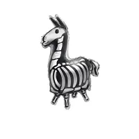 Foliový balonek Lama Fortnite Original - 88 cm