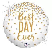 Fóliový balónek Best Day Ever 45cm