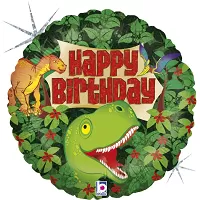 Fóliový balónek DINO HB Kruh 46cm