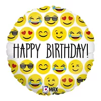 Fóliový balónek Emoji HB Kruh 46cm