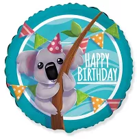 Fóliový balónek Kruh - Koala HB 45cm
