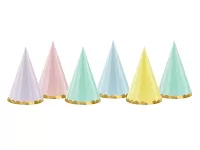 Čepičky "makronky mix" 6ks