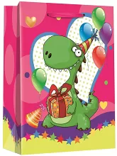 Dárková taška L - Dino Párty