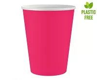 EKO Kelímky papírové růžové 250ml, 6ks