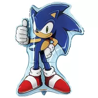 Foliový balonek ježek Sonic 90 x 66 cm