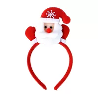 Vánoční čelenka - Santa