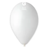 Balónek 30cm/12" #001 bílý