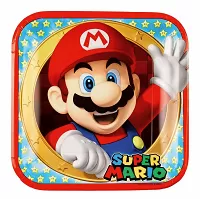 EKO Papírové party talíře Super Mario 23 cm