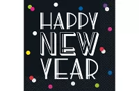 Papírové ubrousky Happy New Year - 16ks