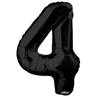 Foliová číslice - 86cm - černá 4