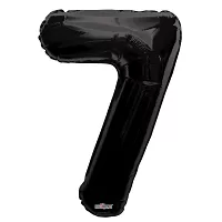 Foliová číslice - 86cm - černá 7