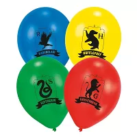 Latexové balonky Harry Potter - Bradavické koleje New 6 ks