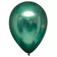Dekorační chromový balonek Zelený 13 cm