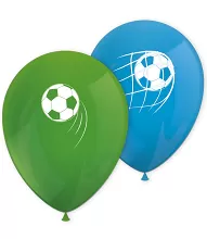 Latexové balónky Fotbal - 8ks, 28cm