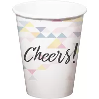 Papírové kelímky perleťové Cheers 6 ks