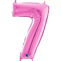 Číslice 7 fuchsia (66cm,26")