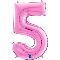 Číslice 5 fuchsia (66cm,26")