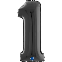 Číslice 1 černá (66cm,26")