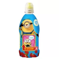 Mimoni malinovo-jahodové pitíčko s 3D samolepkou