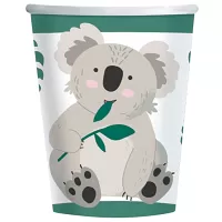 EKO Papírové kelímky koala - 8 ks