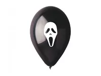 Balónek pastel 30 cm Vřískot potisk