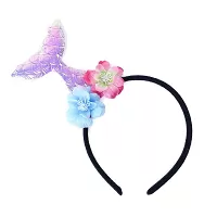 Čelenka mořská panna fialová