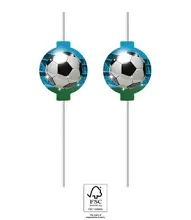 Papírová brčka - Fotbal