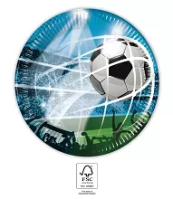 Papírové talíře - Fotbal 20cm